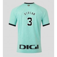 Camiseta Athletic Bilbao Dani Vivian #3 Tercera Equipación Replica 2025-26 mangas cortas